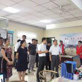 河东区区委书记李建成等辅导冒雨到访J9集团国际站智慧养老调查